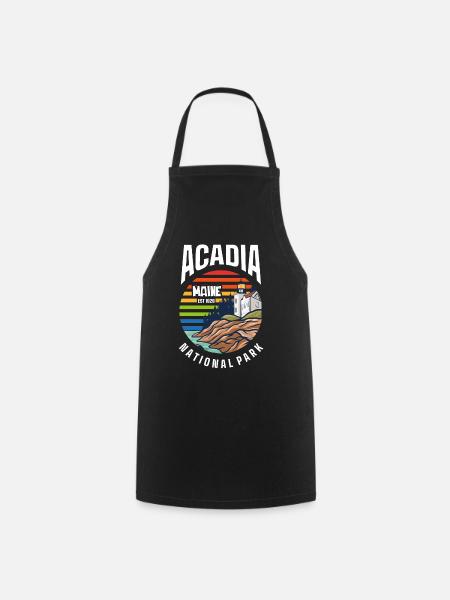 Acadia-Nationalpark - Kochschürze - Schwarz