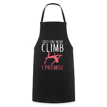 Air winner. Air silk - Cooking Apron - black - Front - AI Model Male 185 dark (185cm)