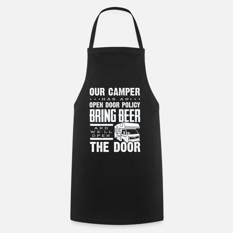 Camping-car, Camping-car, Camping camping-car - Tablier de cuisine - noir