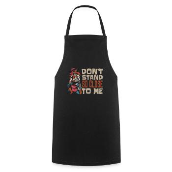Plague Doctor Plague Doctor Mask Medicines - Cooking Apron - black - Front - AI Model Male 185 dark (185cm)