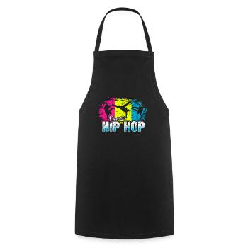 Hip Hop Music Tnazen Breakdance - Cooking Apron - black - Front - AI Model Male 185 dark (185cm)