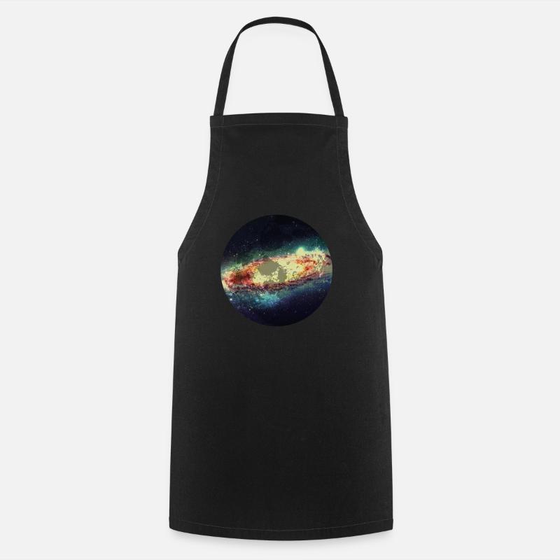 Galaxy Milky Way - Tablier de cuisine - noir