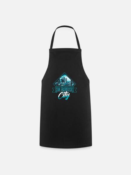 San Francisco - Cooking Apron - black