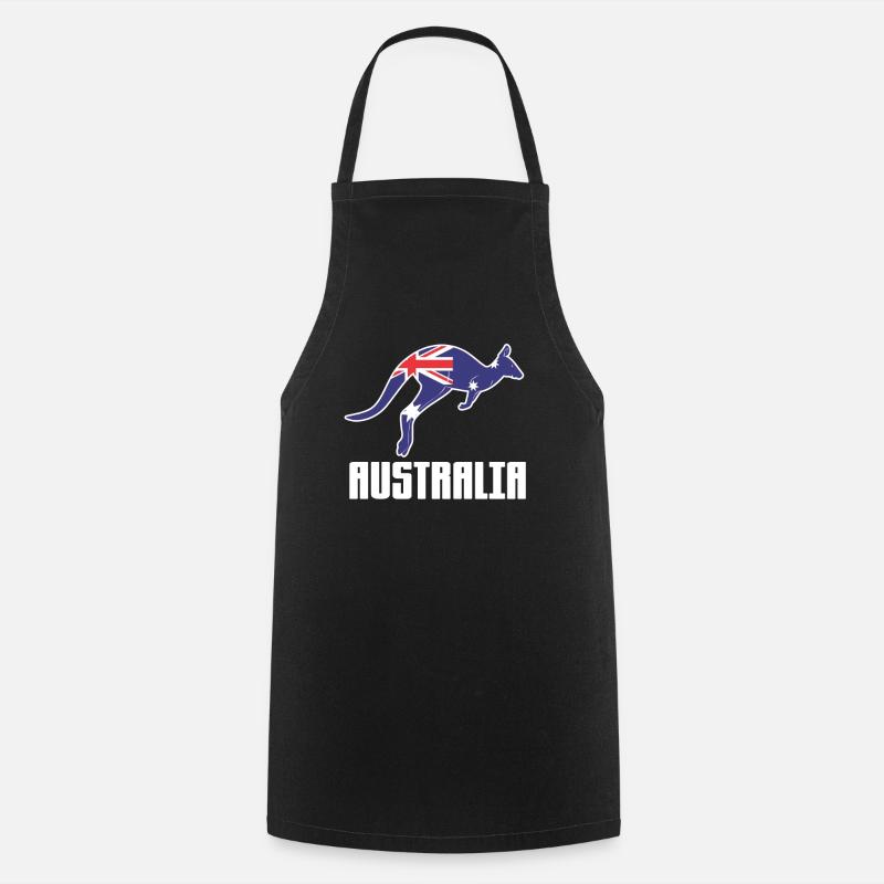 Australien - Kochschürze - Schwarz