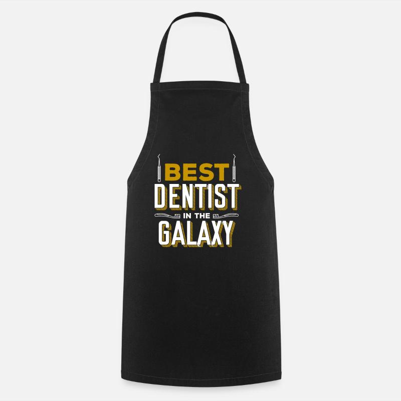 Dentist Dentist - Cooking Apron - black