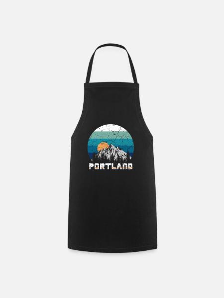 Portland - Tablier de cuisine - noir