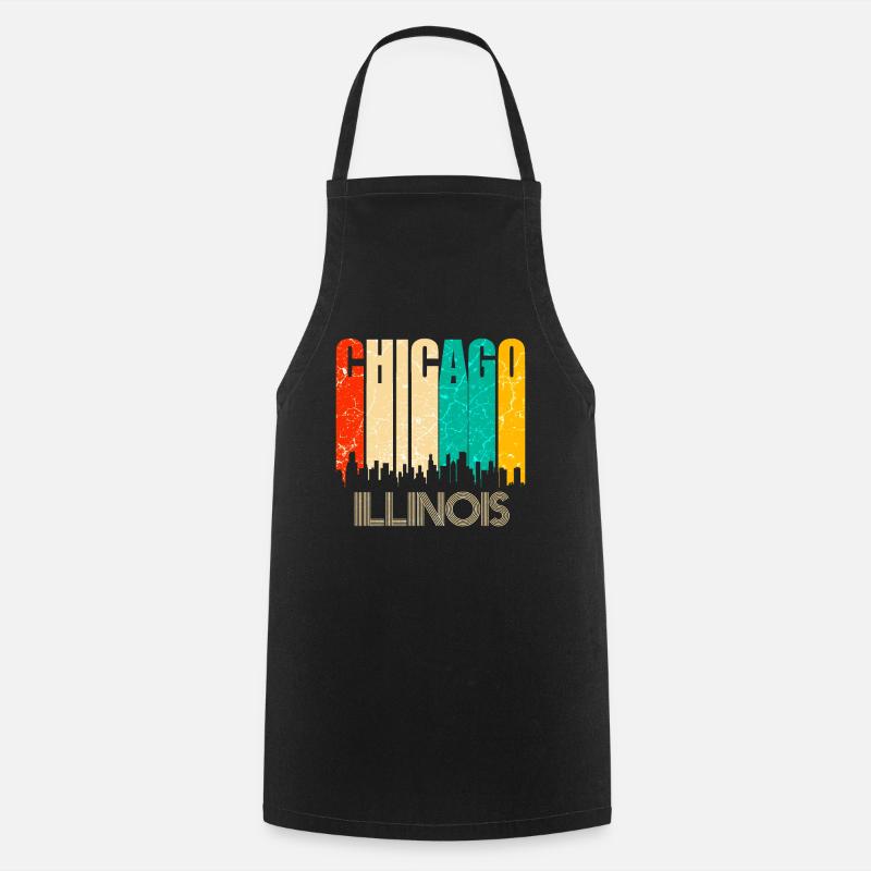Chicago - Cooking Apron - black