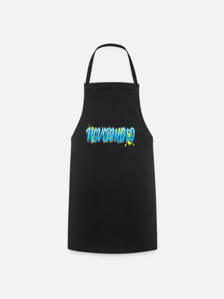 Graffiti - Cooking Apron - black