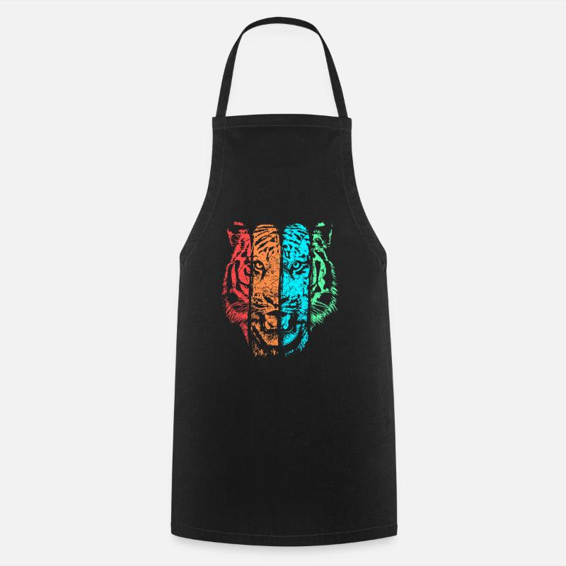 tiger - Cooking Apron - black