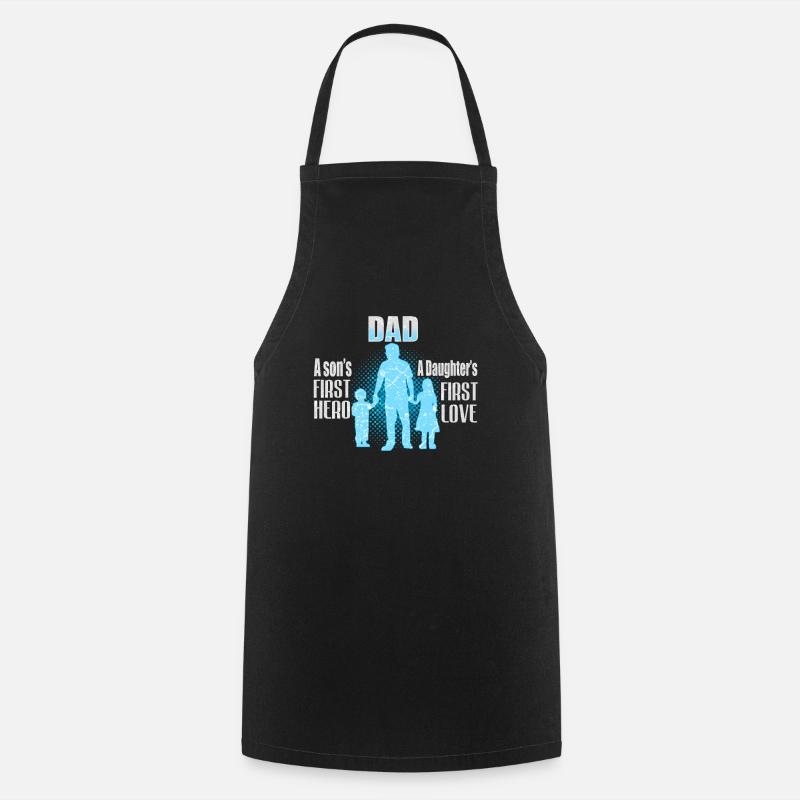 Father's day - Cooking Apron - black