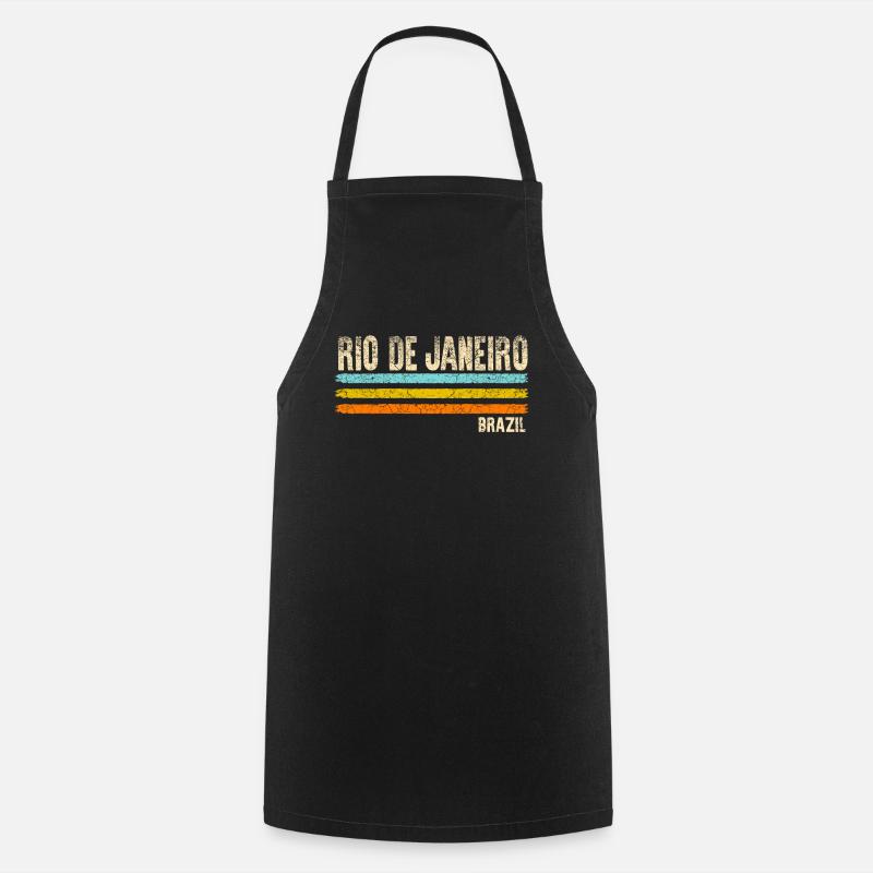 Rio de Janeiro - Cooking Apron - black