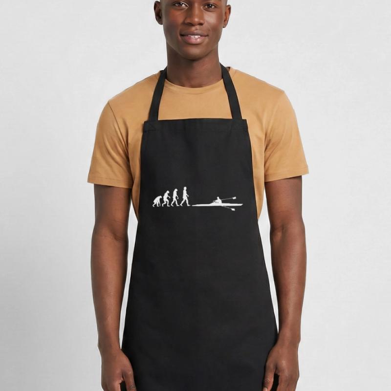 Rowing evolution rowing rower Cooking Apron