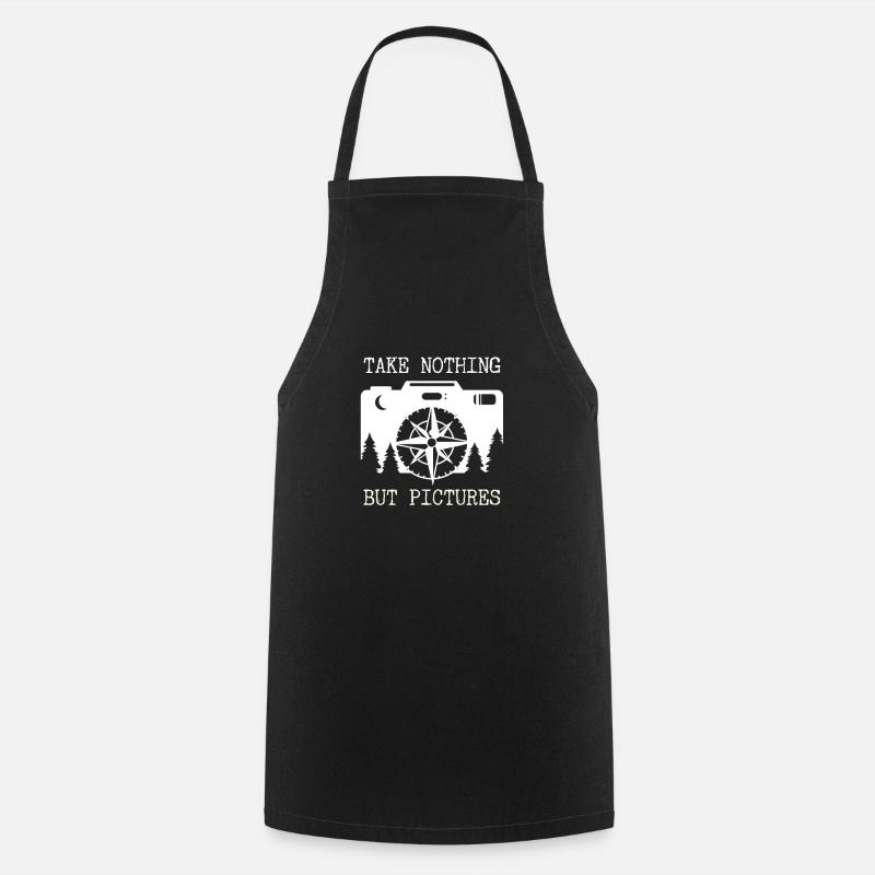 Urbexer Urban Exploring Photography Take Nothing - Cooking Apron - black