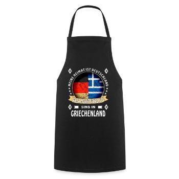 Heimat Deutschland Wurzeln - Kochschürze - Schwarz - Vorne - AI Model Male 185 dark (185cm)