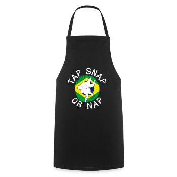 Martial Arts BJJ Brazilian Jiu Jitsu - Kochschürze - Schwarz - Vorne - AI Model Male 185 dark (185cm)