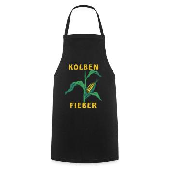 KOLBEN FIEBER - Kochschürze - Schwarz - Vorne - AI Model Male 185 dark (185cm)
