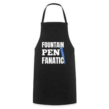 Stylo plume Fanatic Writing Instrument Stylo plume - Tablier de cuisine - noir - Devant - AI Model Male 185 dark (185cm)