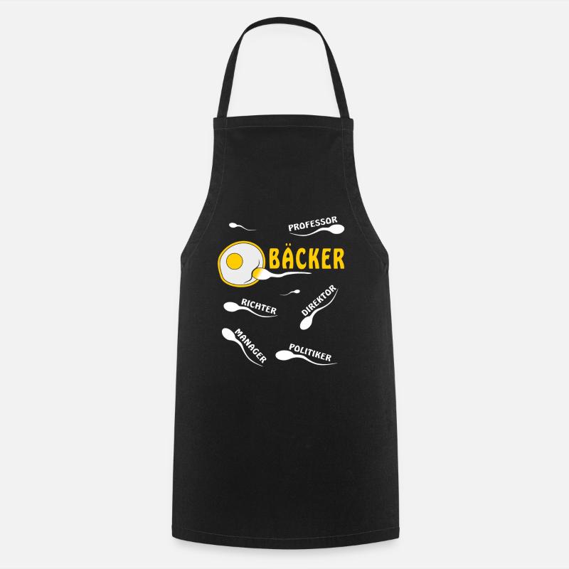 BOULANGER - Tablier de cuisine - noir