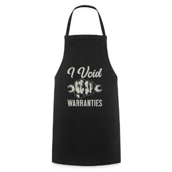 I Void Warranties Kfz Mechaniker LKW Mechatroniker - Kochschürze - Schwarz - Vorne - AI Model Male 185 dark (185cm)