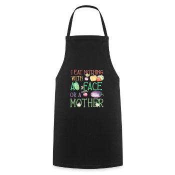 Vegan Veganer Veganismus Tierwohl Veggie Spruch - Kochschürze - Schwarz - Vorne - AI Model Male 185 dark (185cm)