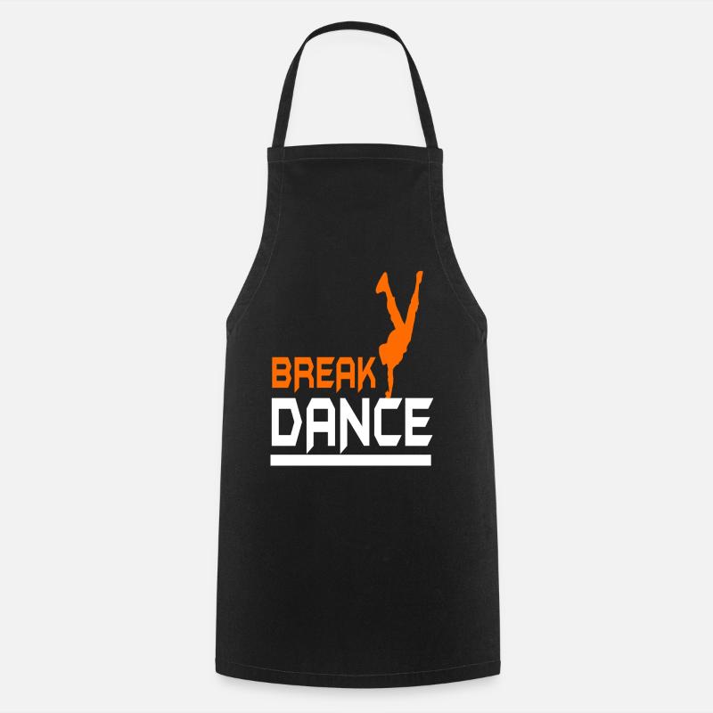 J'adore le break dance - Tablier de cuisine - noir