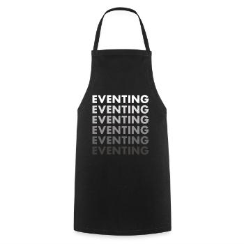 Rider Eventing - Cooking Apron - black - Front - AI Model Male 185 dark (185cm)
