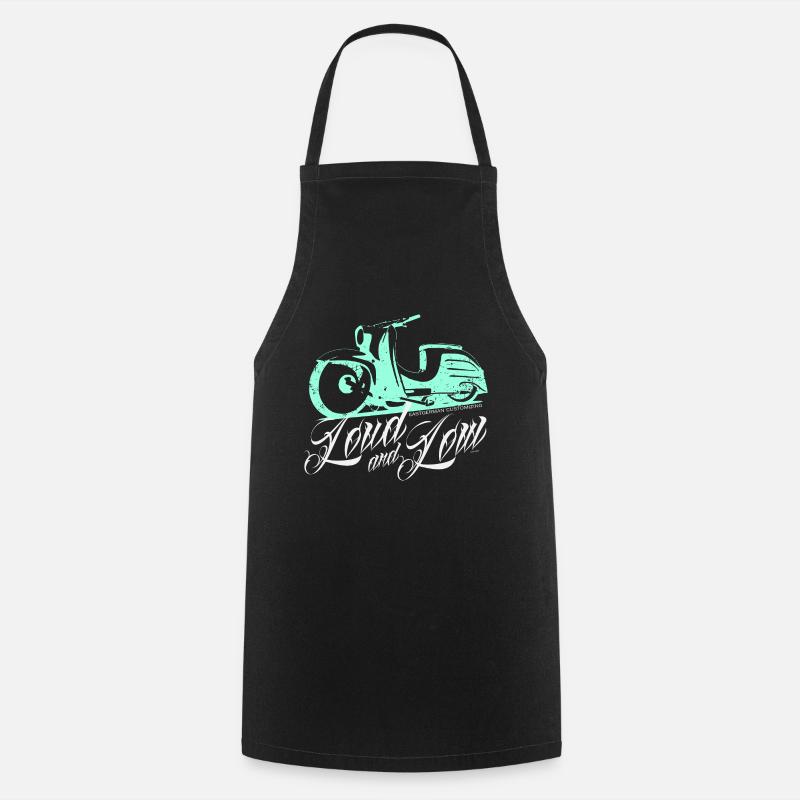 Simson Schwalbe KR 51 Loud and Low - Cooking Apron - black