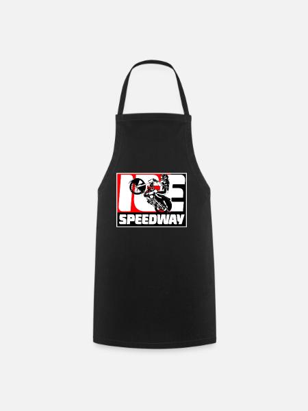Eisspeedway - Ice speedway - Speedway on Ice - Cooking Apron - black