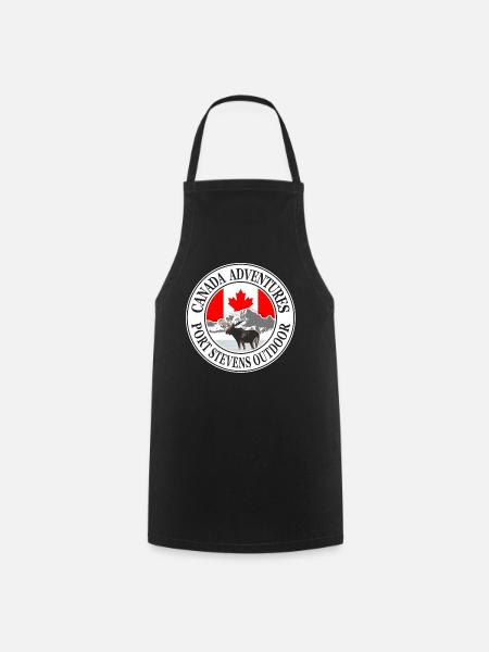 Canada - Orignal - Canada - Élan - Tablier de cuisine - noir