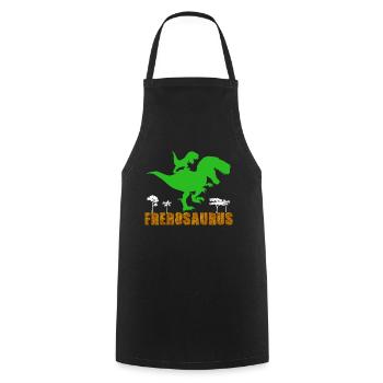 Frèrosaurus Futur Grand Frère De Bébé - Tablier de cuisine - noir - Devant - AI Model Male 185 dark (185cm)