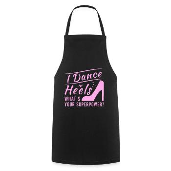 Dance Training Ballroom Couple Dance - Cooking Apron - black - Front - AI Model Male 185 dark (185cm)