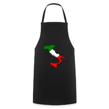 Italy Italy Italia - Cooking Apron - black - Front - AI Model Male 185 dark (185cm)