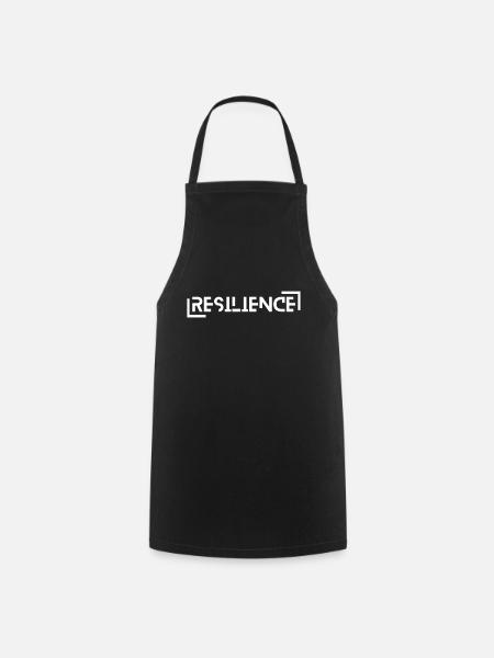 Résilience - Tablier de cuisine - noir