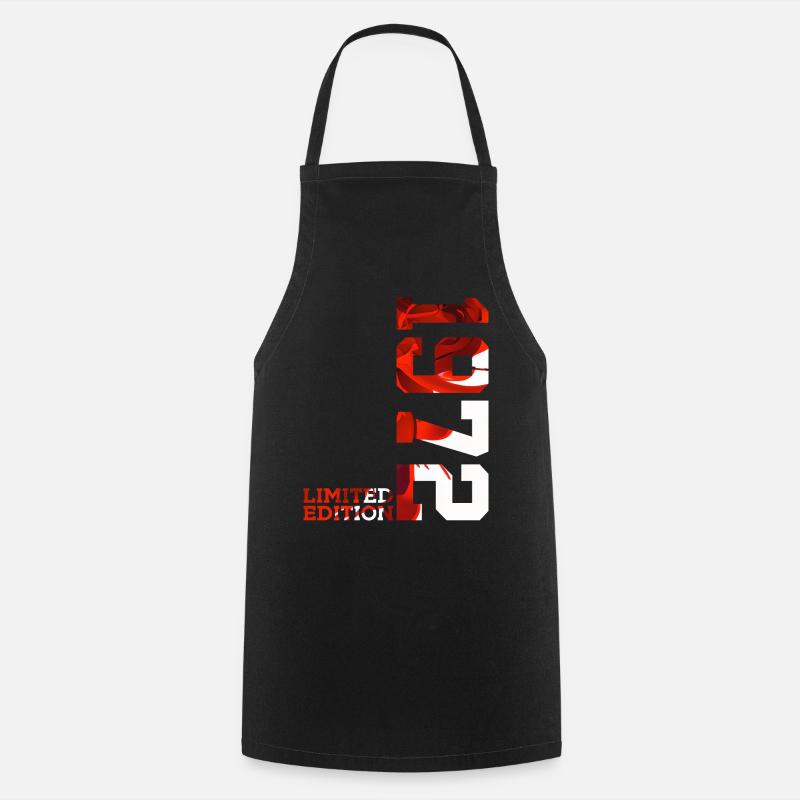 54E ANNIVERSAIRE 54 ANS ÉDITION LIMITÉE 1972 - Tablier de cuisine - noir