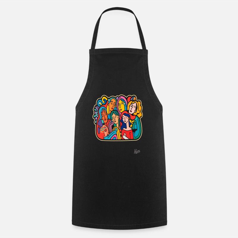 Pour nous, épouses et sœurs - Tablier de cuisine - noir