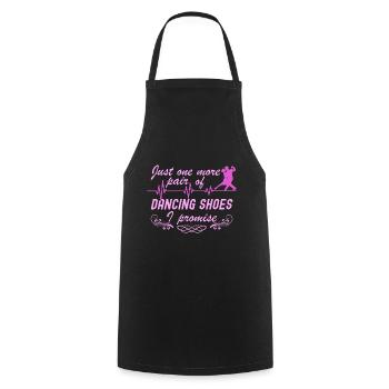 Tanzen Spruch Ballsaal Paartanz Tanz Tanzfläche - Kochschürze - Schwarz - Vorne - AI Model Male 185 dark (185cm)