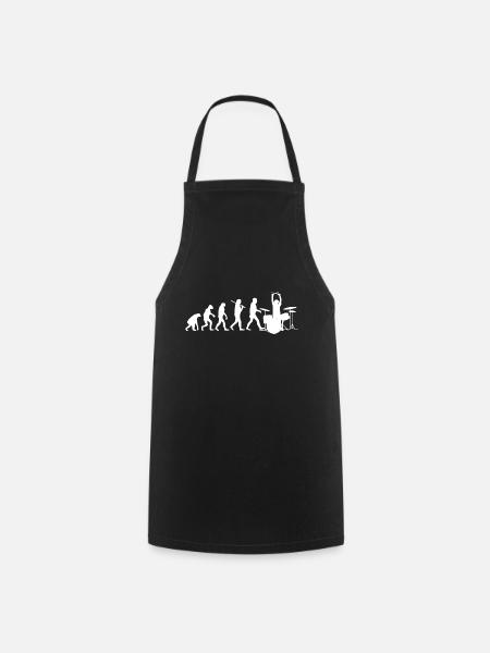 EVOLUTION - Batteur - Batterie - Tablier de cuisine - noir