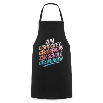 Hockey Hockey Sports Hockey Players - Cooking Apron - black - Front - AI Model Male 185 dark (185cm)