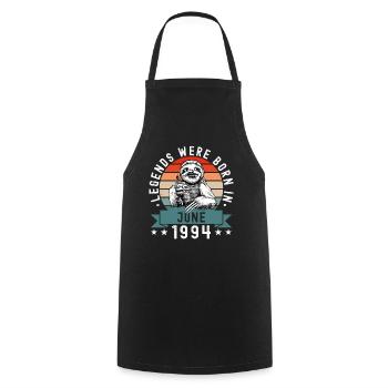 Legends Were Born In June 1994 Sloth Sloth - Cooking Apron - black - Front - AI Model Male 185 dark (185cm)