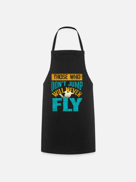 Parachutisme, Parachutisme - Tablier de cuisine - noir