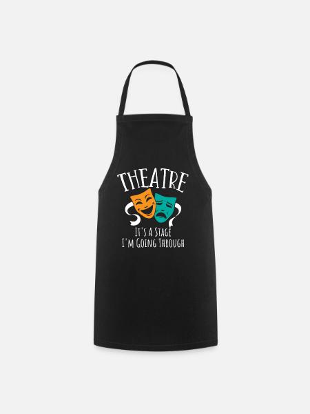 Broadway, Musical, Theater - Kochschürze - Schwarz