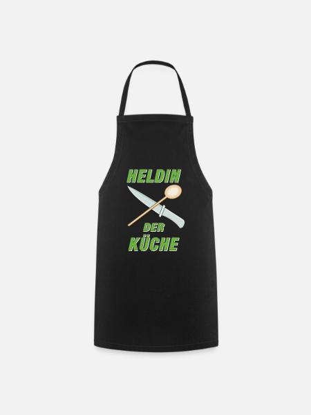 HELDIN DER KÜCHE - Kochschürze - Schwarz