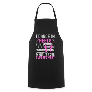 Formation en danse Ballroom Danse de couple - Tablier de cuisine - noir - Devant - AI Model Male 185 dark (185cm)
