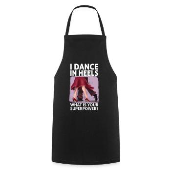 Formation en danse Ballroom Danse de couple - Tablier de cuisine - noir - Devant - AI Model Male 185 dark (185cm)