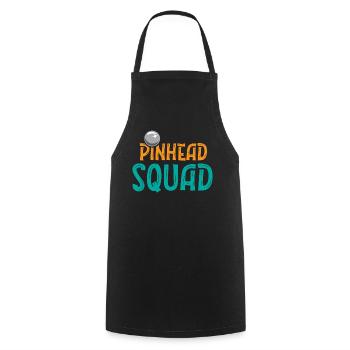 Pinball player - Cooking Apron - black - Front - AI Model Male 185 dark (185cm)