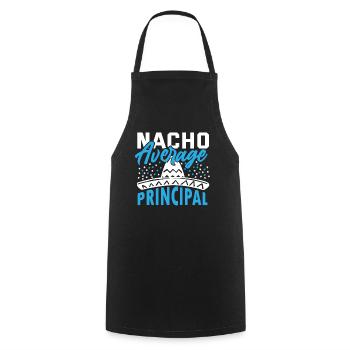 Cinco De Mayo Nacho Average Principal - Cooking Apron - black - Front - AI Model Male 185 dark (185cm)