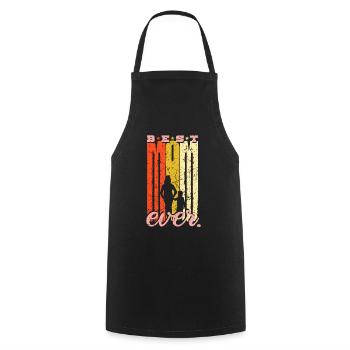 Meilleure maman de tous les temps - pour la meilleure maman du monde - Tablier de cuisine - noir - Devant - AI Model Male 185 dark (185cm)