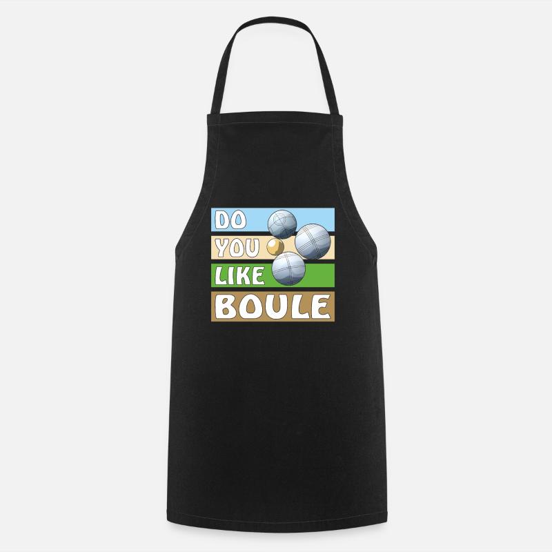 AIMEZ-VOUS LA BOULE - Tablier de cuisine - noir