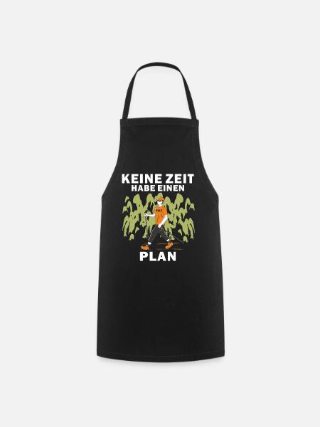 NORDIC WALKING HABE EINEN PLAN - Kochschürze - Schwarz