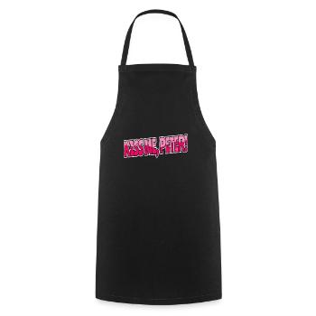 Kiss me, Peter - Cooking Apron - black - Front - AI Model Male 185 dark (185cm)